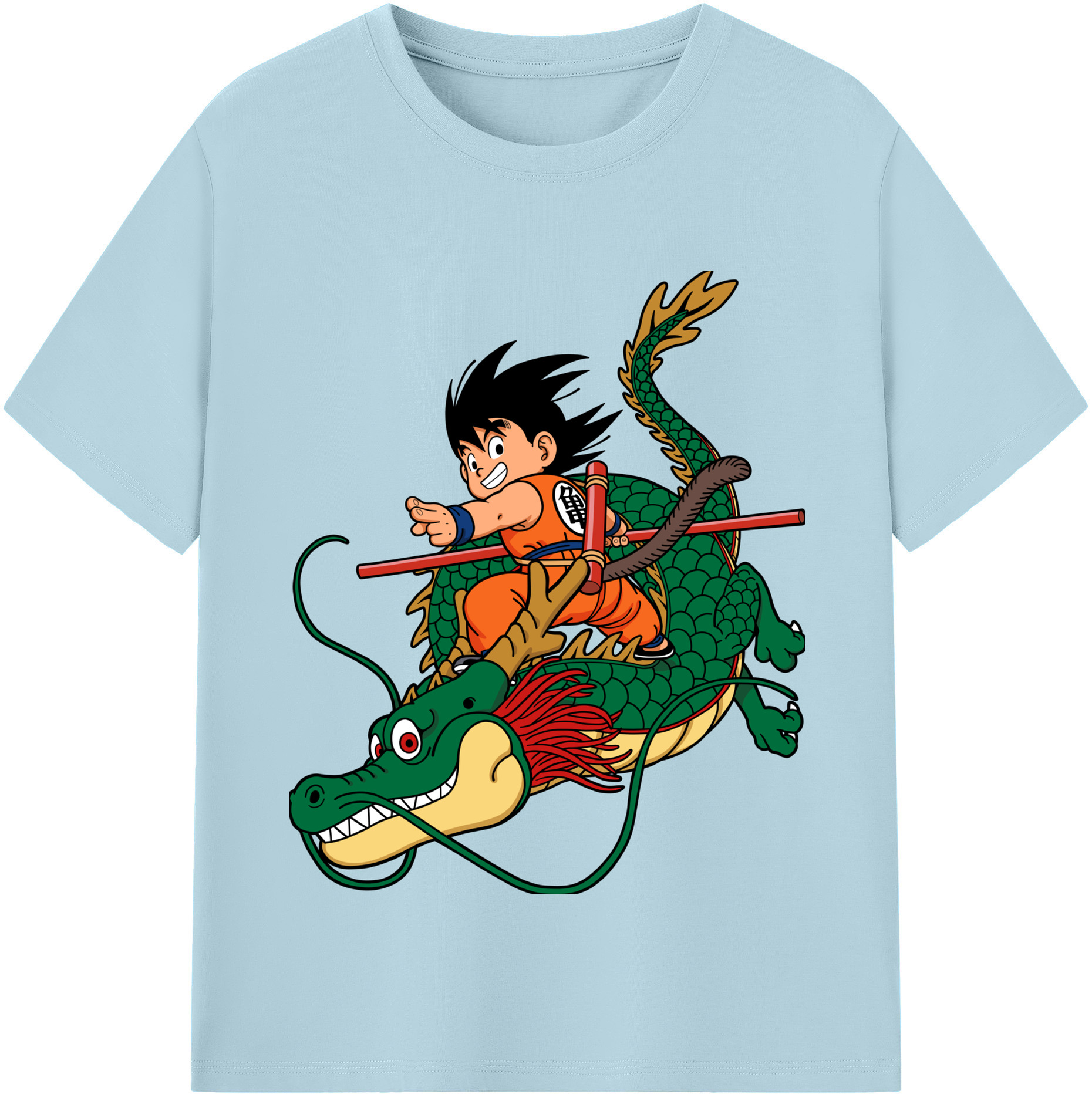 （画像用） ドラゴンボール 孫悟空（そん ごくう）Son Goku カカロット DRAGON BALL Kakarotto 綿100％半袖Tシャツ（フロントプリント）